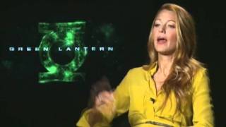 Green Lantern Interview With Blake Lively  Why She loves Baking [upl. by Cicero]