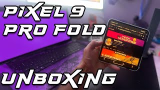 Unboxing the Pixel 9 Pro Fold and First Thoughts googlepixel [upl. by Aiekam]