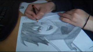 Drawing Gray Fullbuster  Fairy Tail [upl. by Avivah647]