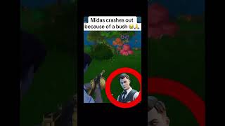 Midas crashes out pt2 fypシ゚viral fortnite [upl. by Lirrehs]