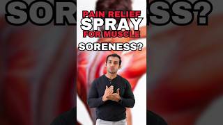 Pain Relief Spray For Muscle Soreness  Does They Really Work  shorts fitnessshorts fitnesstips [upl. by Annotahs8]