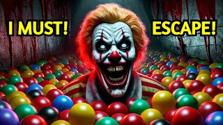 CRAZY Clown Trapped Me In The Ball Pit Can I Manage To Escape [upl. by Valdemar]