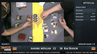 Pro Tour Dragons Maze  Day 1 Round 5 [upl. by Pelligrini]