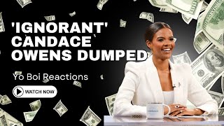 Candace Owens DUMPED channelname456 BenShapiro [upl. by Buckingham]