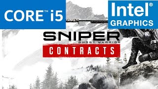 Sniper Ghost Warrior Contracts on Intel HD Graphics Intel UHD 620 i58250UThinkpad L480 [upl. by Anayi]