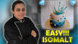 ISOMALT SAIL EASY I How To Make I Isomalt Topper I Sweet Wonders [upl. by Ansell]