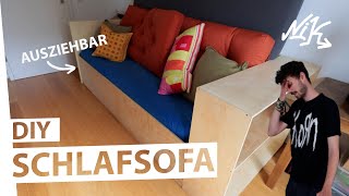 SchlafcouchBettsofa selbst bauen  Anfänger leicht überfordert [upl. by Anderegg]