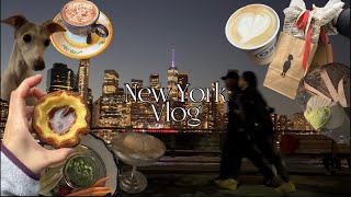 NY Vlog 저녁엔 로맨틱한 와인바로 변신하는 크롸상 맛집 브루클린 그린포인트 찐 로컬 투어 소소했던 연말과 새해 브이로그 건강하게 한끼 뚝딱쟁여놓고 먹는 트조 추천템 [upl. by Devlen]