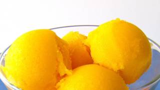 Mango Sorbet Recipe  by Laura Vitale  Laura in the Kitchen Episode 161 [upl. by Deste]