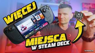 Jak zmienić dysk w Steam Deck LCD i OLED 🎮💡 bezpieczna wymiana wybór SSD instalacja SteamOS [upl. by Marthe]