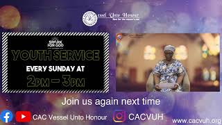 CAC Vessel Unto Honour  Sunday Service 3rd November 2024 [upl. by Ailongam154]