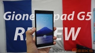 Gionee Gpad G5 Review [upl. by Winonah]