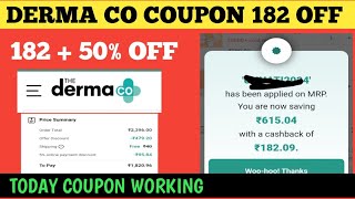 derma co coupon 182 off  the derma co coupon code [upl. by Combs]