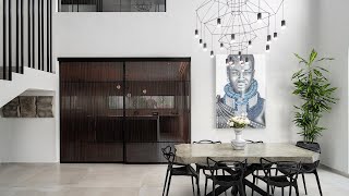 Contemporary Artistic Villa  Dubais Top 50 Homes [upl. by Aserat394]