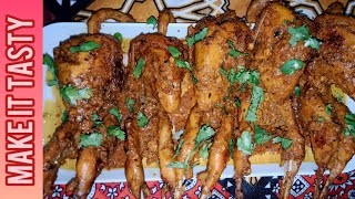 Roasted Bater Quail Recipe By Make It Tasty  MIT Cooking [upl. by Archer]