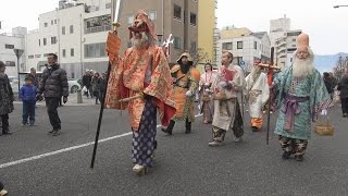 4K 松本あめ市・時代行列 20170108 [upl. by Hackathorn]