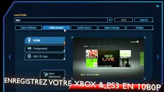 Game Broadcaster HD C127 maintenant avec le logiciel RECentral [upl. by Ellora]