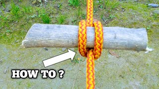 How to tie a Marlin spike hitch [upl. by Garin]