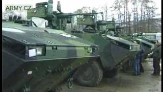 Czech Pandur II  armoured fighting vehicle [upl. by Conners607]