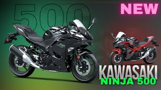 New 2024 Kawasaki Ninja 500 [upl. by Nellac217]