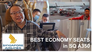 The Best Economy Seat on Singapore Airlines A350  Travel [upl. by Engel]