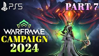 PS5 WARFRAME 2024 Gameplay Walkthrough Part 7 Story Mode  Warframe Campaign Gameplay Warframe Volt [upl. by Nawed]