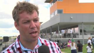 Goulburn High School teacher Arj Stoevelaar discusses Goulburn Cup day [upl. by Yrolam]