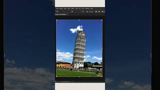 Straight Learning Tower In Photoshop [upl. by Palm]