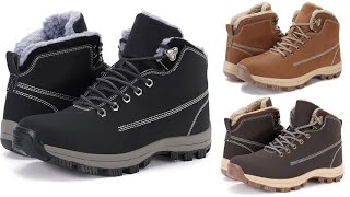 Mens Waterproof Cold Weather Snow Boots by WHITIN [upl. by Jochbed]