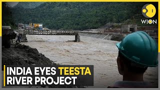 India Bangladesh agree on project to conserve manage Teesta river project  World News  WION [upl. by Gabrila425]