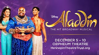 Aladdin  December 510 at the Orpheum Theatre Minneapolis [upl. by Stretch498]