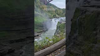 waterfall letchworth usa letchworthpark 2024 spectacularviews [upl. by Annim302]