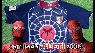 Review CAMISETA ATLETICO DE MADRID retro  Fake [upl. by Geoffry]