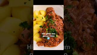 Veganuary Tag 22 Gulasch aus Jackfruit Richtig lecker 🤯 jackfruit veganuary gulasch rezept [upl. by Kristos]