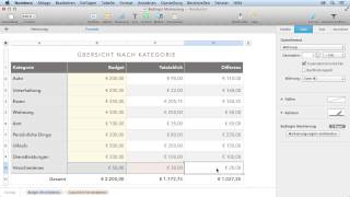 Tabellenkalkulation mit Numbers Tutorial Die bedingte Markierung video2braincom [upl. by Bora]
