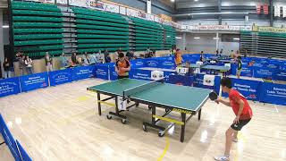 2024 Edmonton Open U13 Boys SemiFinal – Keegan MAH AB Vs Jayce LI AB [upl. by Neggem]