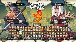 Hanzo  Naruto Shippuden ultimate ninja storm 3 fullburst  gameplay [upl. by Ballman508]