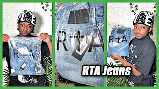 RTA Jeans Unboxing amp Try On ❄️  🔥 [upl. by Aetnahc]