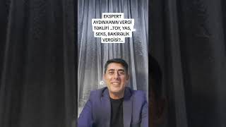 EKSPERTİN YAS VERGİSİ TƏKLİFİSARKAZM ÇIXIŞ [upl. by Audras]