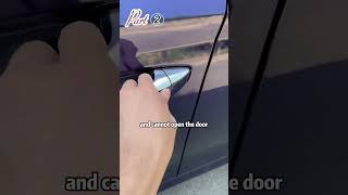 Do you also know what the car door handle doesdriving tips howto manual skills car [upl. by Nelo]