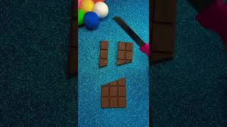 Chocolate with an Extra Slice 153 chocolateasmr shorts satisfying [upl. by Charbonneau109]