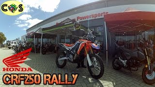 Honda CRF250 Rally First impressions review Australia [upl. by Amy]