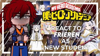 Pro Heroes react to Frieren as New student of UA  gacha club  Mha x snf \\ 11 🇧🇷🇺🇸 [upl. by Airla965]