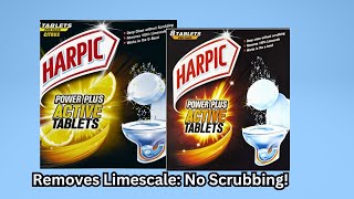 Say Goodbye to Scrubbing Harpic Power Plus Limescale Tablets [upl. by Lindly]