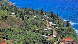 Hill of Difficulty  road from zodiac port to Adamstown Pitcairn [upl. by Naira]