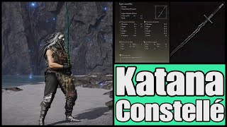 Elden Ring  Où Trouver Katana Constellé  Guide Localisation [upl. by Nellek21]