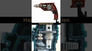 Hammering Action  Drill Machine Working Mechanism caddesign drill hammer drillbeat fabrication [upl. by Greggory]