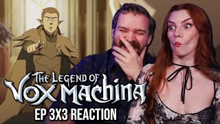 Talk Now Or AFTER  The Legend Of Vox Machina Ep 3x3 Reaction amp Review [upl. by Nettirb]