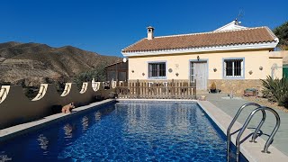 Property for Sale Spain Villa Sprite 189500 Euros Arboleas Almeria [upl. by Aicitel32]