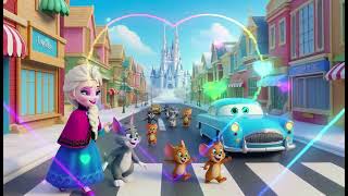 Rolling Down the Street A Journey on Wheels  Kids New Song  Children Rhymes [upl. by Thorn210]